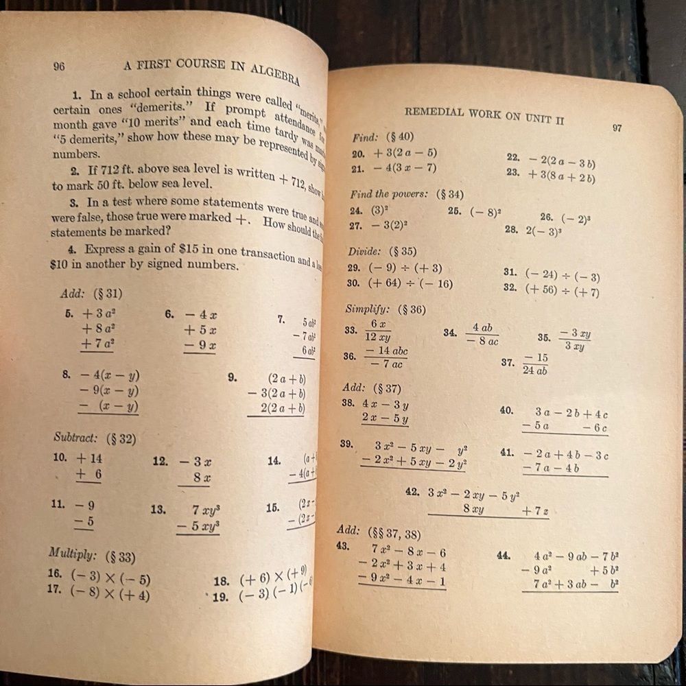 A First Course in Algebra Part 1 - Picture 5 of 6